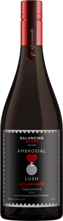 Balancing Heart Ambrosial & Lush Sagrantino 2022 Granite Belt